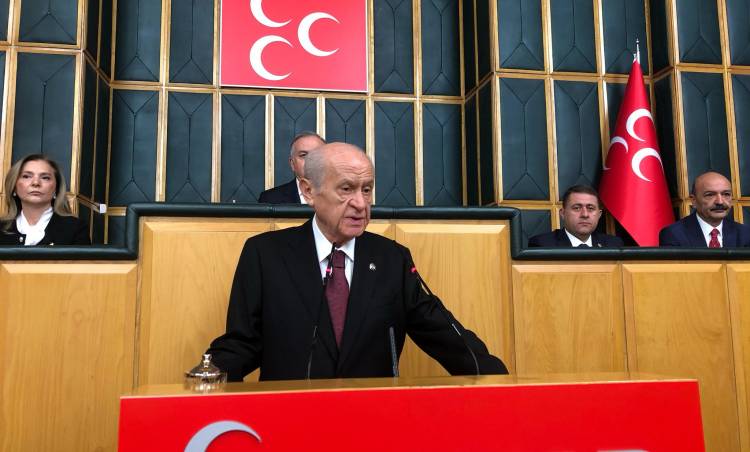 MHP lideri Bahçeli: ''1 Mayıs'ı her yerde kutlamak mümkün, Taksim ısrarı niye? Üç beş haydut 1 Mayıs'ı terörize etti.''